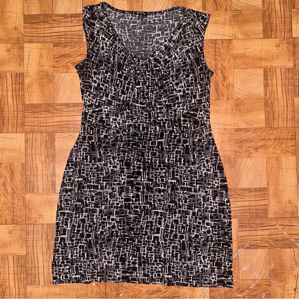 Flash Sale!! George Black and White Sheath Mini Dress
